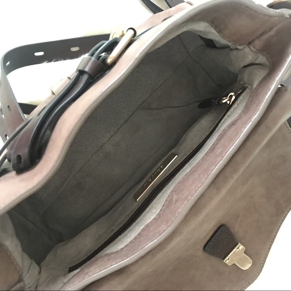 Joy Gryson taupe leather crossbody bag - Picture 5 of 6